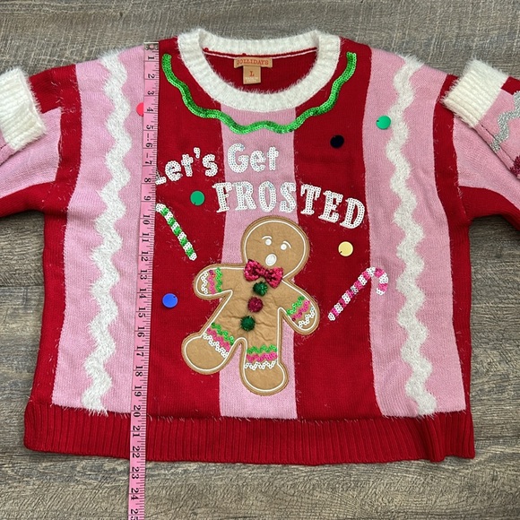 Jollidays Let’s get frosted Christmas Sweater in Large - Picture 11 of 12